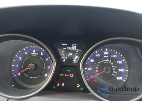 2013 Hyundai Elantra Gls из США, поврежденный, VIN 5NPDH4AE6DH221719